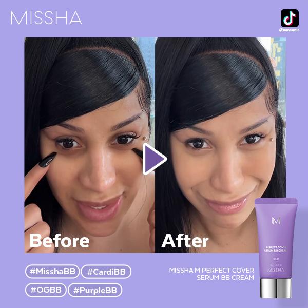 Cardi B's Pick: MISSHA M Perfect Cover Serum BB Cream (35ml)