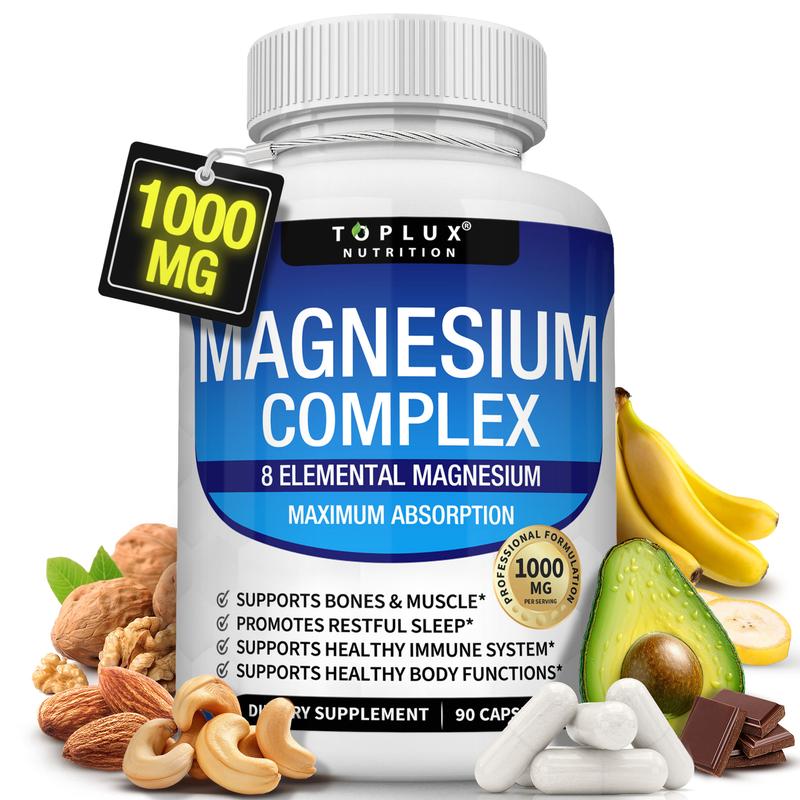 Toplux Magnesium Complex – 8 Elemental Magnesium