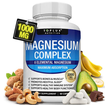 Toplux Magnesium Complex – 8 Elemental Magnesium
