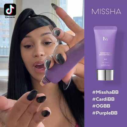 Cardi B's Pick: MISSHA M Perfect Cover Serum BB Cream (35ml)