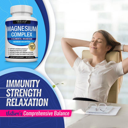 Toplux Magnesium Complex – 8 Elemental Magnesium